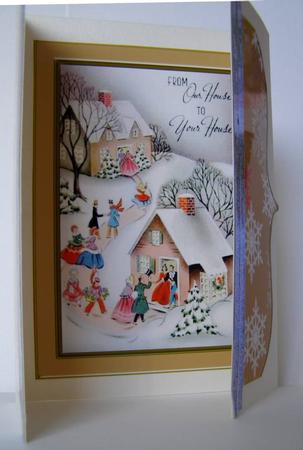 Our House to Your House Bracket Card by Margaret McCartney