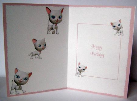 Cute Cats Insert by Margaret McCartney