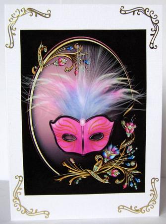 Mardi Gras Mask by Margaret McCartney