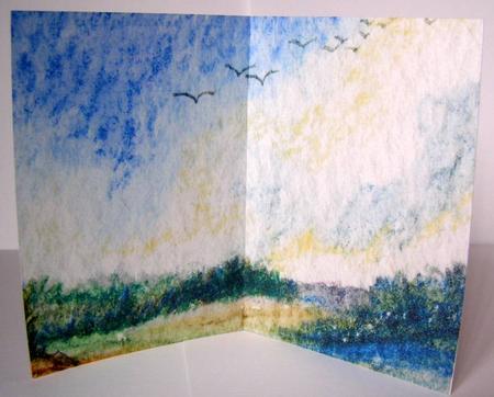 View of Dreams Sky Insert by Margaret McCartney