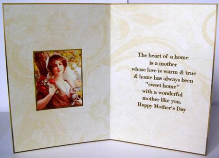 Vintage Mother's Day 5 Insert by Margaret McCartney