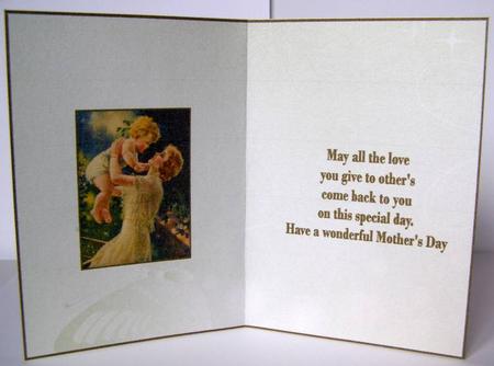 Vintage Mother's Day 6 Insert by Margaret McCartney