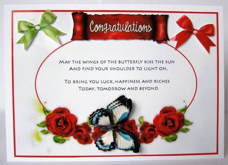 Butterfly and Roses Oval Frame Decoupage Card Sheet by Margaret McCartney