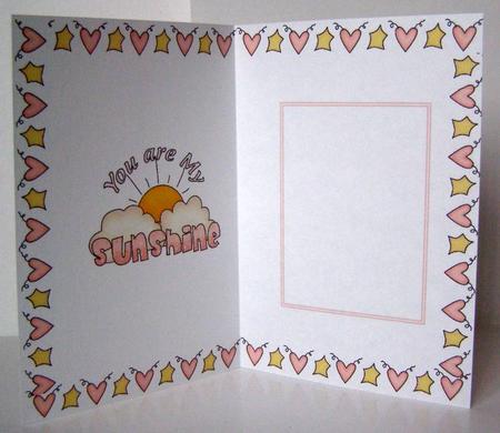 You Are My Sunshine Insert by Margaret McCartney