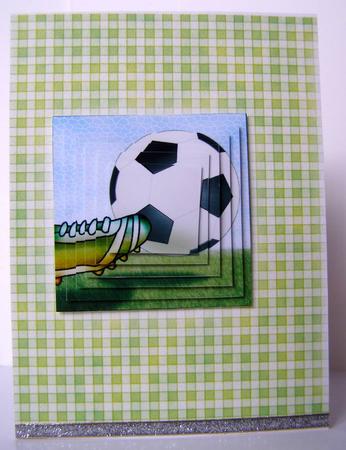Football Pyramage by Margaret McCartney