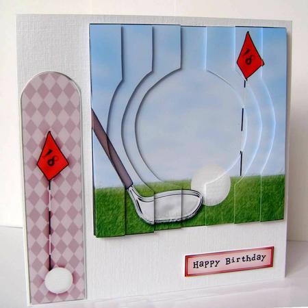 Golf Circular Side Stacker by Margaret McCartney