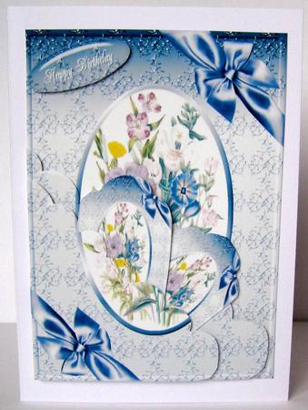 Flowers Pocket and Tags by Margaret McCartney