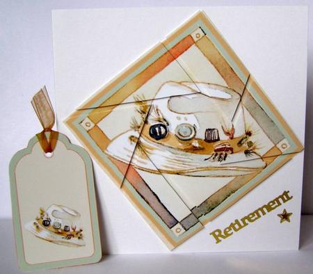 Fishing Hat Camera Eye Stacker by Margaret McCartney