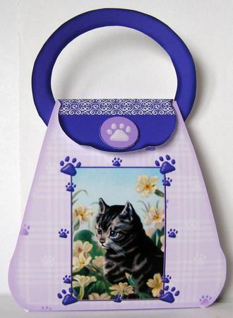Cat Purse by Margaret McCartney