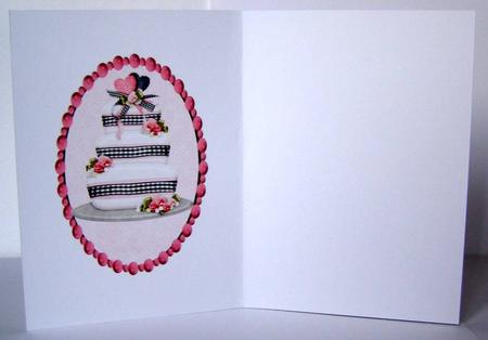 Wedding Cake Insert by Margaret McCartney