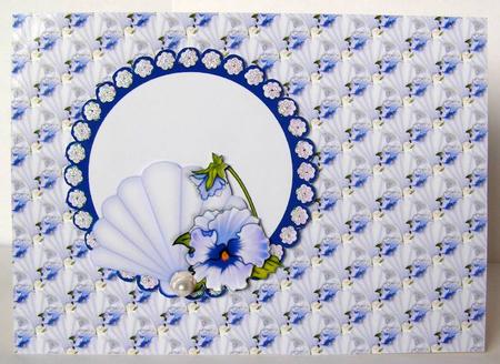 Pansy Backing by Margaret McCartney