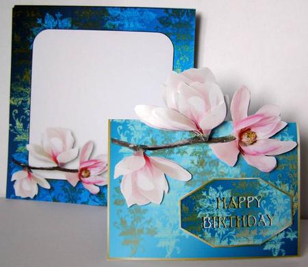 Over the Edge Kit - Magnolia Blossom by Margaret McCartney