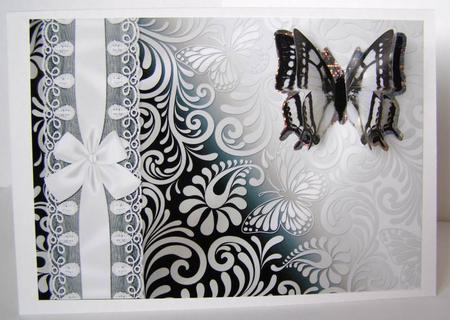 Butterfly Paisley Wrapped Backgrounds by Margaret McCartney
