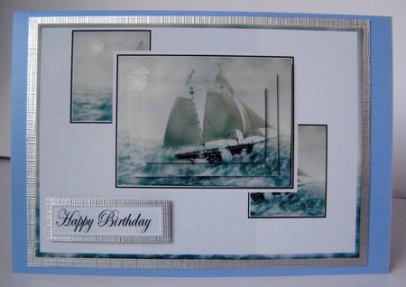Stormy Sea`s Fathers Day by Margaret McCartney