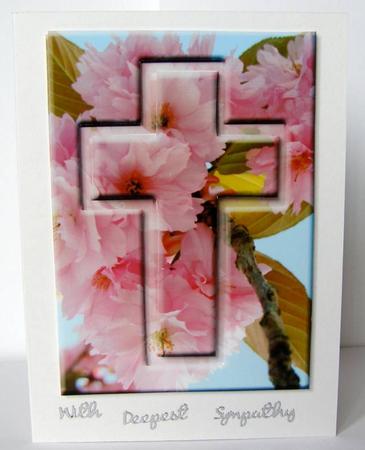 Cherry Blossom Cross by Margaret McCartney