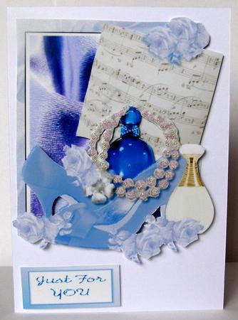 Blue Shoes and Roses 2 by Margaret McCartney