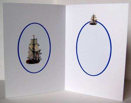 Sailing Ship Blank by Margaret McCartney