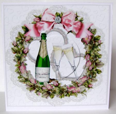 Champagne and Roses Anniversary by Margaret McCartney