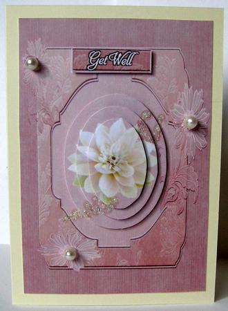 Lotus Flower and Pearls by Margaret McCartney