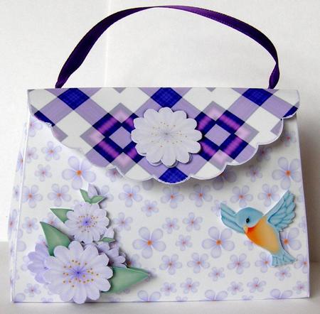 Spring Time - Handbag Box by Margaret McCartney