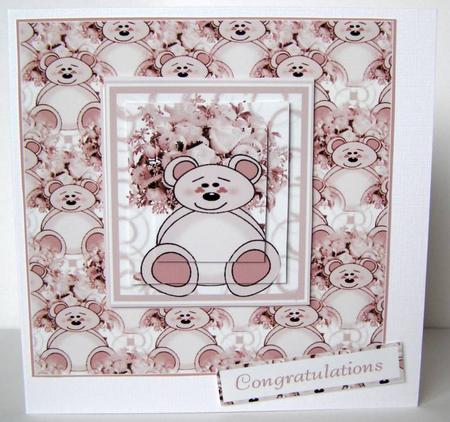 Beary New Arrival Girl by Margaret McCartney