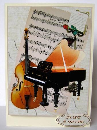 If Music Be the Food of Love Side Stacker by Margaret McCartney