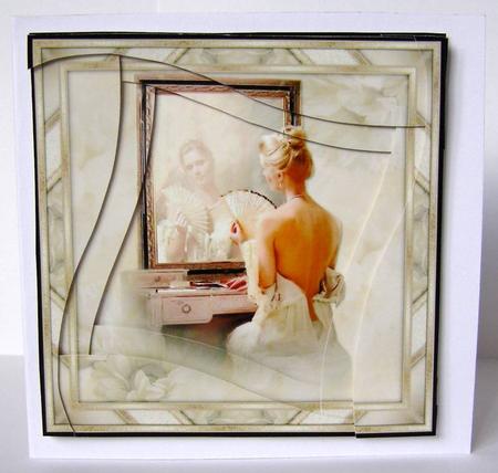 Reflections Wavy Spiral Side Stacker by Margaret McCartney