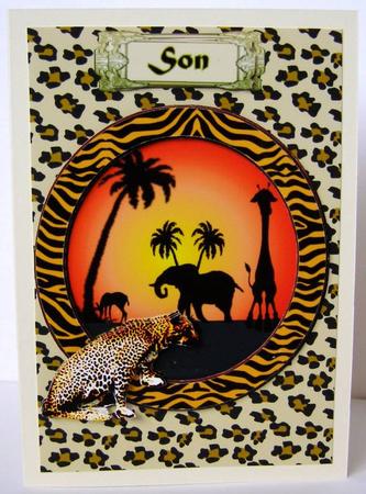 African Sunset by Margaret McCartney