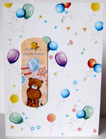 Confetti & Balloons Background by Margaret McCartney