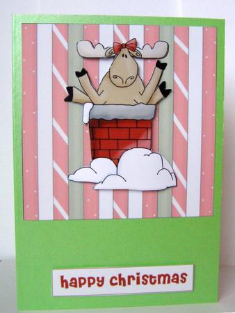 Striped, Moose in the Chimney by Margaret McCartney