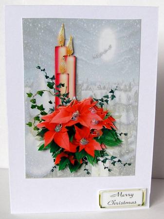 Christmas Candles by Margaret McCartney