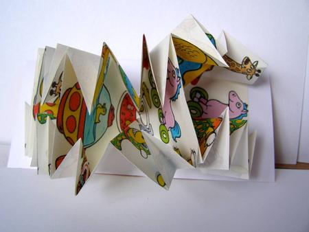 Exploding Card, Baby's Toys by Margaret McCartney