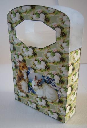 Bunny Easter Box by Margaret McCartney