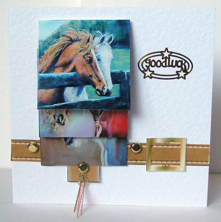 Horses Waterfall Sheet by Margaret McCartney