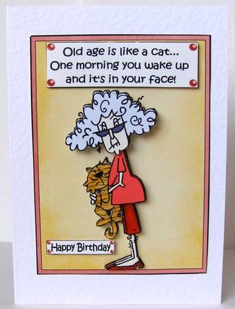 Stella Says Old Age is Like a Cat by Margaret McCartney