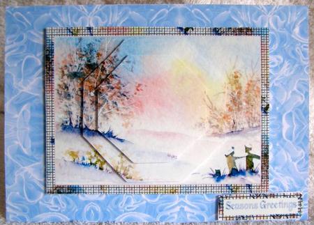 Snow Scene 2 by Margaret McCartney