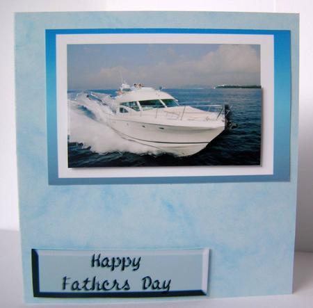 Luxury Boat Decouapge by Margaret McCartney