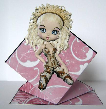 Jessica Pop Up Spring Card by Margaret McCartney