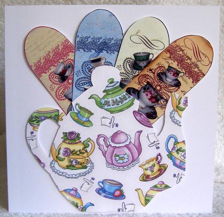 Teacup Bookmarks by Margaret McCartney