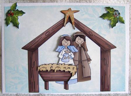 Mary, Joseph & Baby Jesus by Margaret McCartney