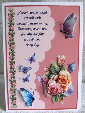 Butterflies and Roses by Margaret McCartney