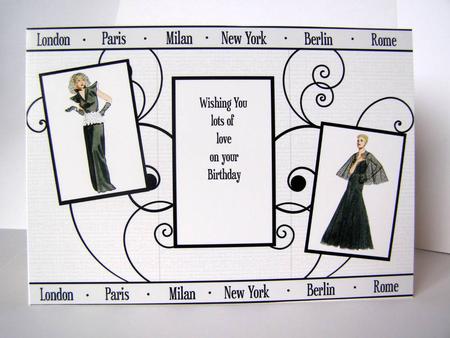 Fashion Week Black and White by Margaret McCartney
