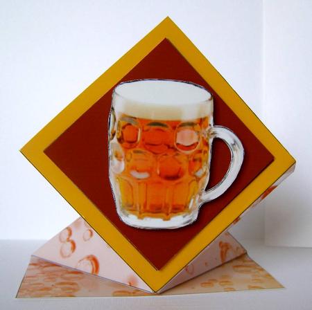 Pint Pot Diamond Top by Margaret McCartney