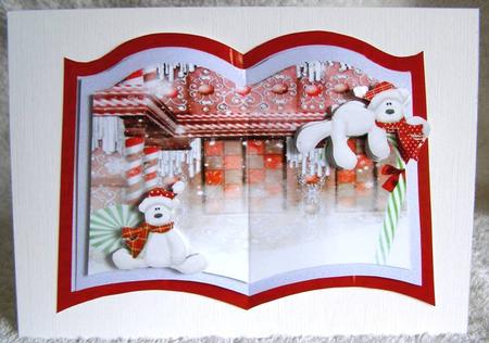Candy Cane Centre by Margaret McCartney