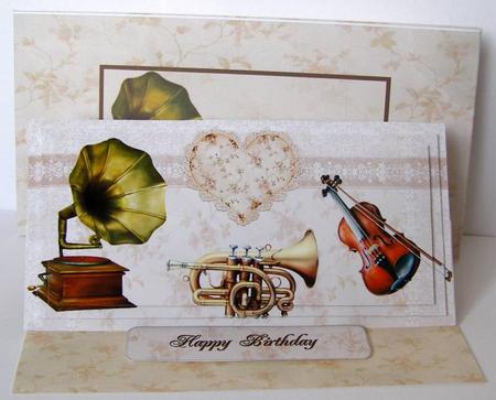 Music Dl Easel Kit by Margaret McCartney
