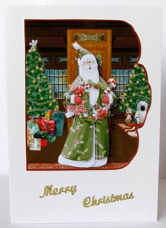 It is Quiet and Santa Has Arrived by Margaret McCartney