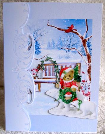 Blue Christmas 2 by Margaret McCartney