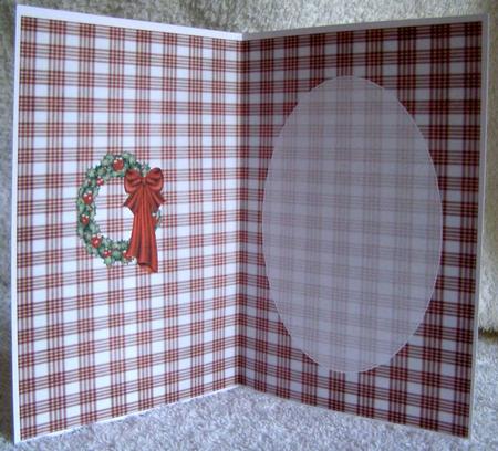 Christmas Wreath Insert by Margaret McCartney
