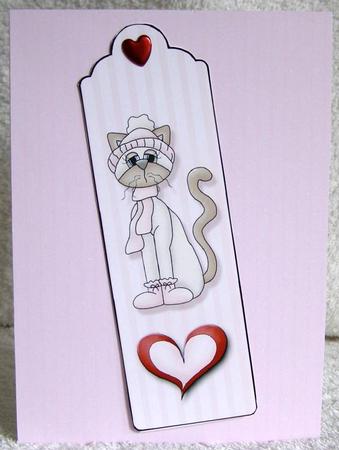 Kitty Double-sided Bookmark Set by Margaret McCartney