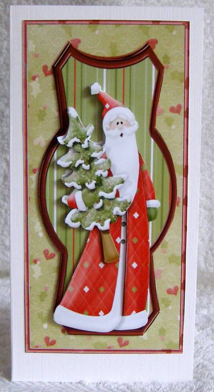 Vintage Santa by Margaret McCartney